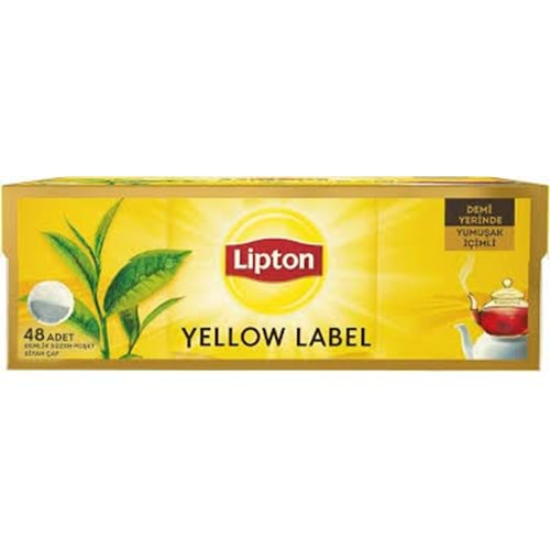 LİPTON Y.LABEL DEMLİK POŞET ÇAY 48*3,2 G