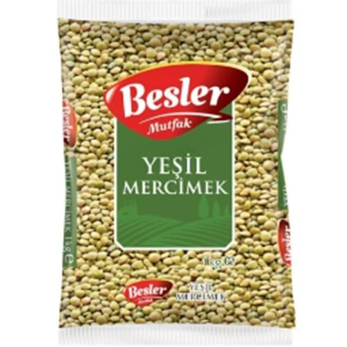 BESLER MUTFAK YEŞİL MERCİMEK 1 KG