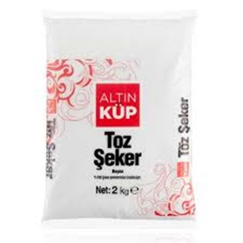 ALTINKÜP TOZ ŞEKER 2 KG