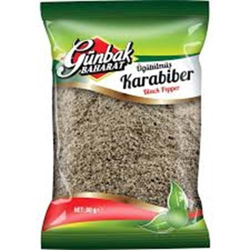 GÜNBAK TANE KARABİBER 80 GR