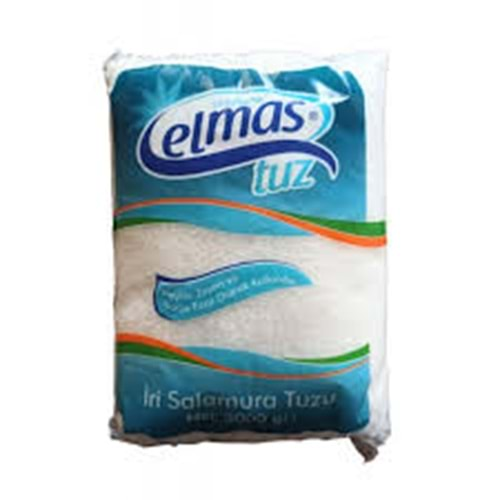 ELMAS İRİ SALAMURA TUZU-3 KG ADET