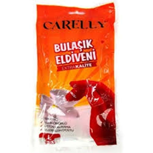 CARELLY BULAŞIK ELDİVENİ XL ADET