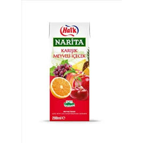 HALK NARİTA KARIŞIK M. İÇECEK 200 ML