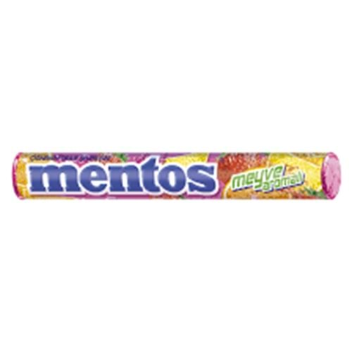 MENTOS MEYVELİ FRUİT ŞEKER 37 G