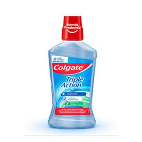 COLGATE ÜÇLÜ ETKİ AĞIZ BAKIM SUYU 500 ML