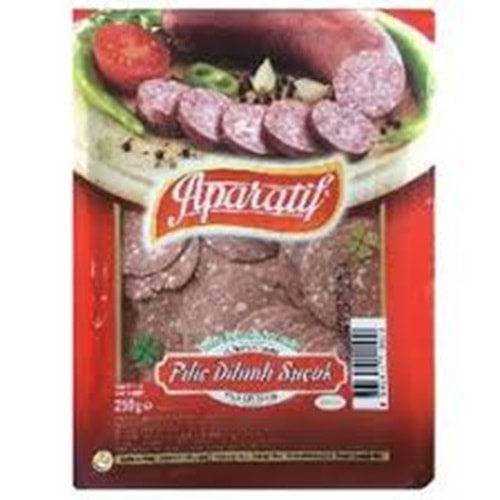 APARATİF DİLİM SUCUK 250 GR