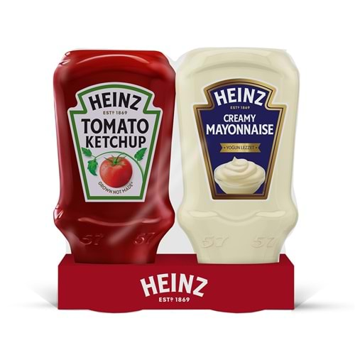 HEINZ İKİLİ SET KETÇAP MAYONEZ