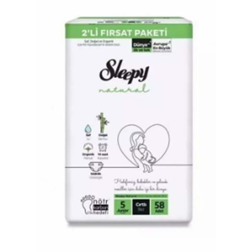 SLEEPY NATURAL FIRSAT JUNİOR MİDİ 3 58Lİ