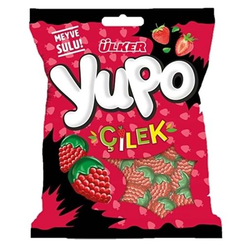 ÜLKER YUPO ÇİLEK JELİBON 80G