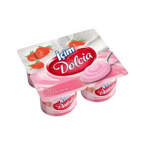 İÇİM DOLCİA ÇİLEKLİ PUDİNG 100G