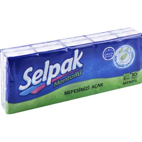 SELPAK MENTOL ETKİLİ 10 ADET