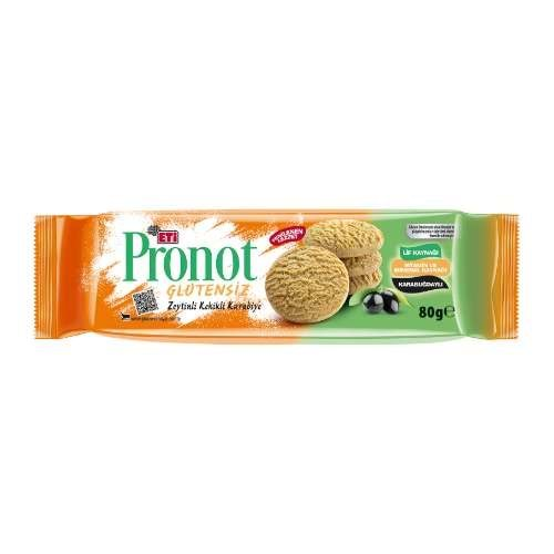 ETİ PRONOT GLUTENSİZ ZEYTİNLİ 80 GR