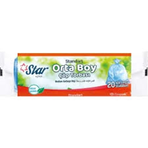 STAR ORTA BOY ÇÖP TORBASI