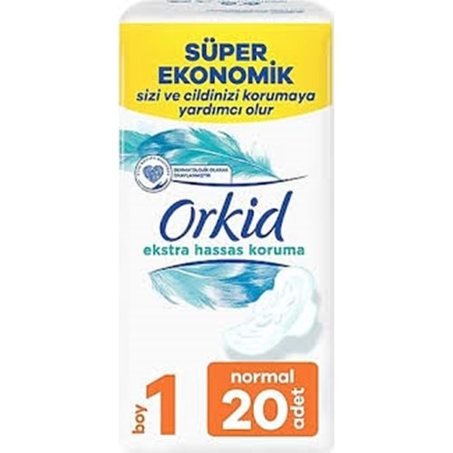 ORKİD EKSTRA HASSAS KORUMA 20 ADET