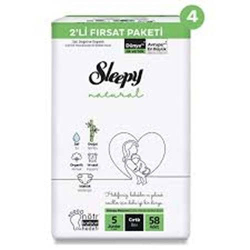 SLEEPY NATURAL 5NO 58 ADET