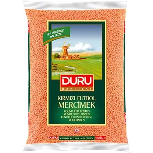 DURU KIRMIZI MERCİMEK 1 KG