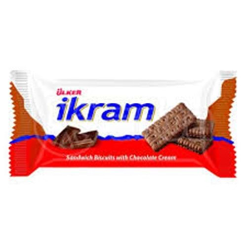 ÜLKER İKRAM ÇİK. KREMALI SAND. BİSK 84 G