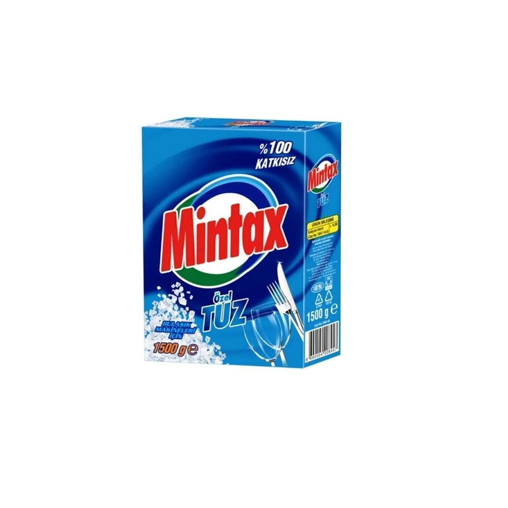 MİNTAX BULAŞIK MAKİNESİ TUZU 1,5 KG