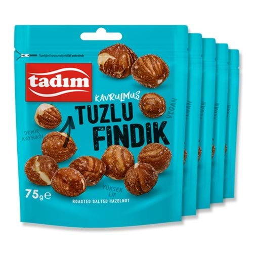 TADIM KAVRULMUŞ TUZLU FINDIK 75 G