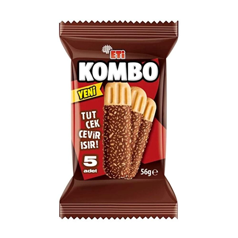 ETİ KOMBO ÇİKOLATA 56 G