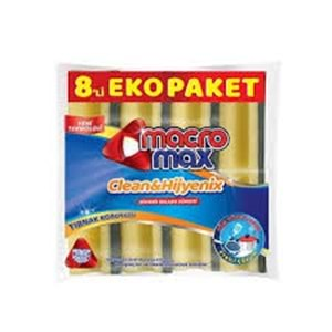 MACROMAX MACRO MAX 8 Lİ OLUKLU YEŞİL SÜN