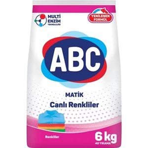 ABC MATİK RENKLİLER 6 KG
