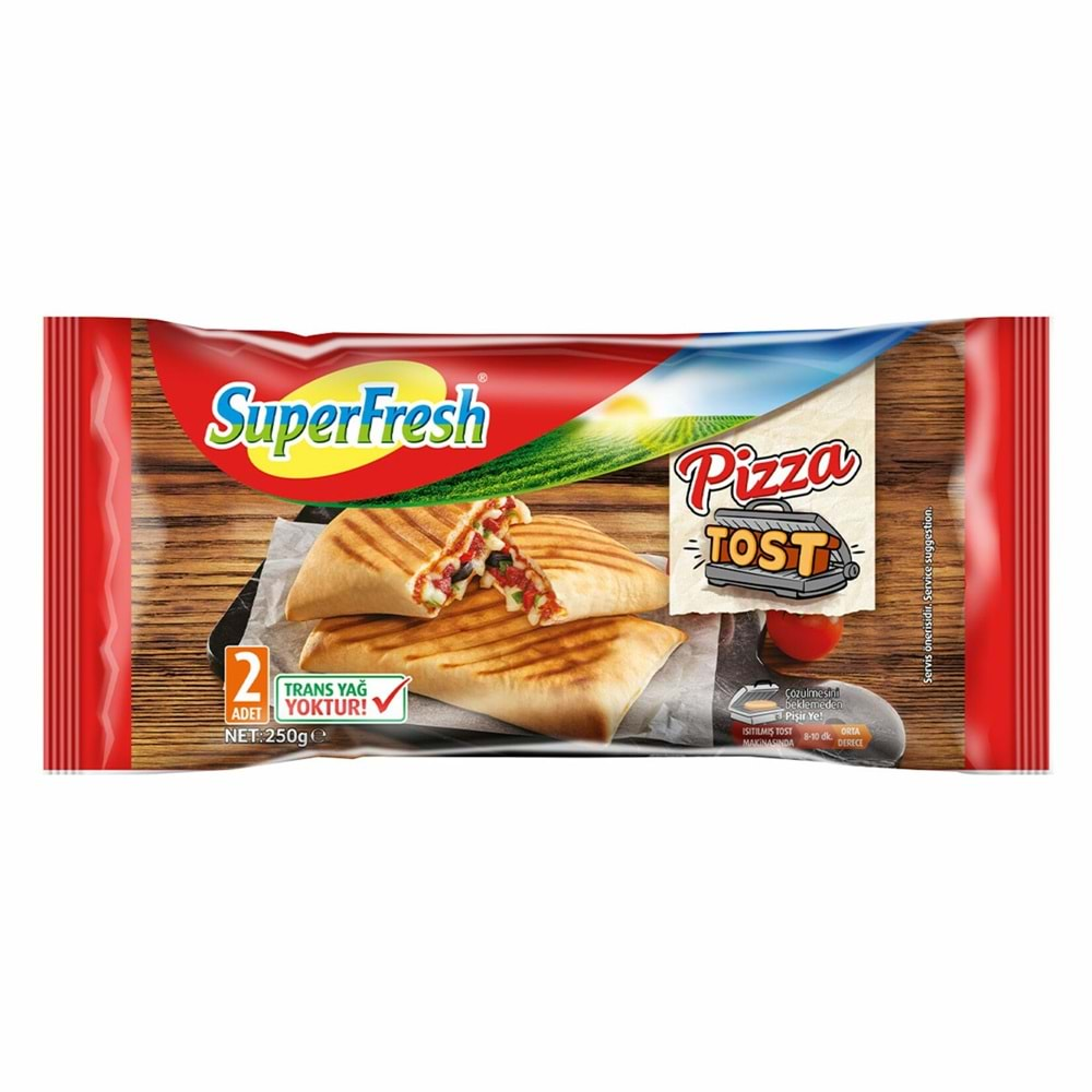 SÜPER FRESH TOST PİZZA 250.GR