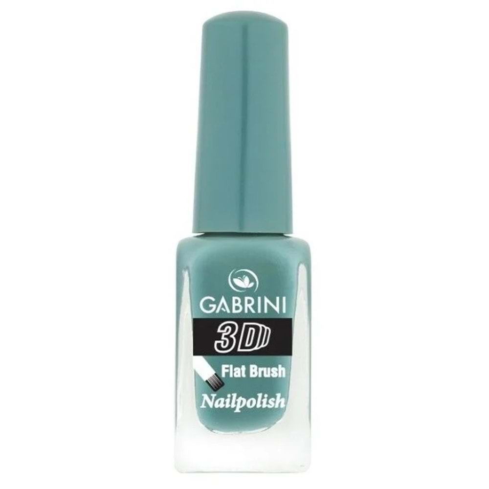 GABRİNİ MAT OJE YEŞİL 13ML 1 X