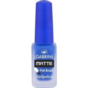 GABRİNİ MAT MAVİ OJE 13 ML