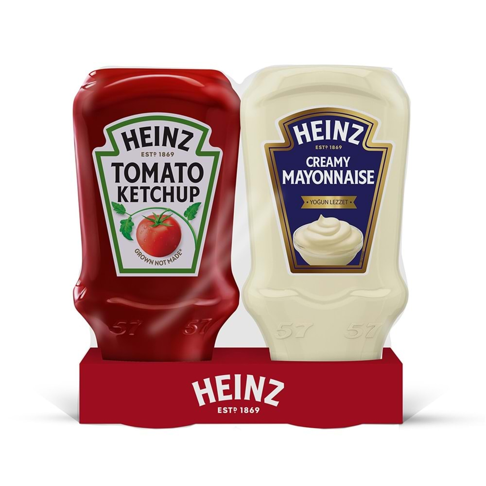 HEINZ İKİLİ SET KETÇAP MAYONEZ