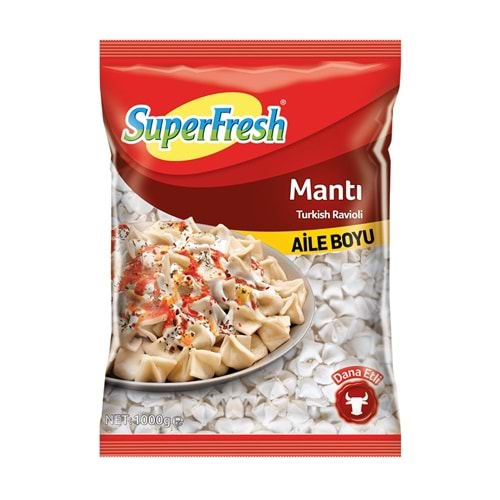 SUPERFRESH MANTI 1000 GR